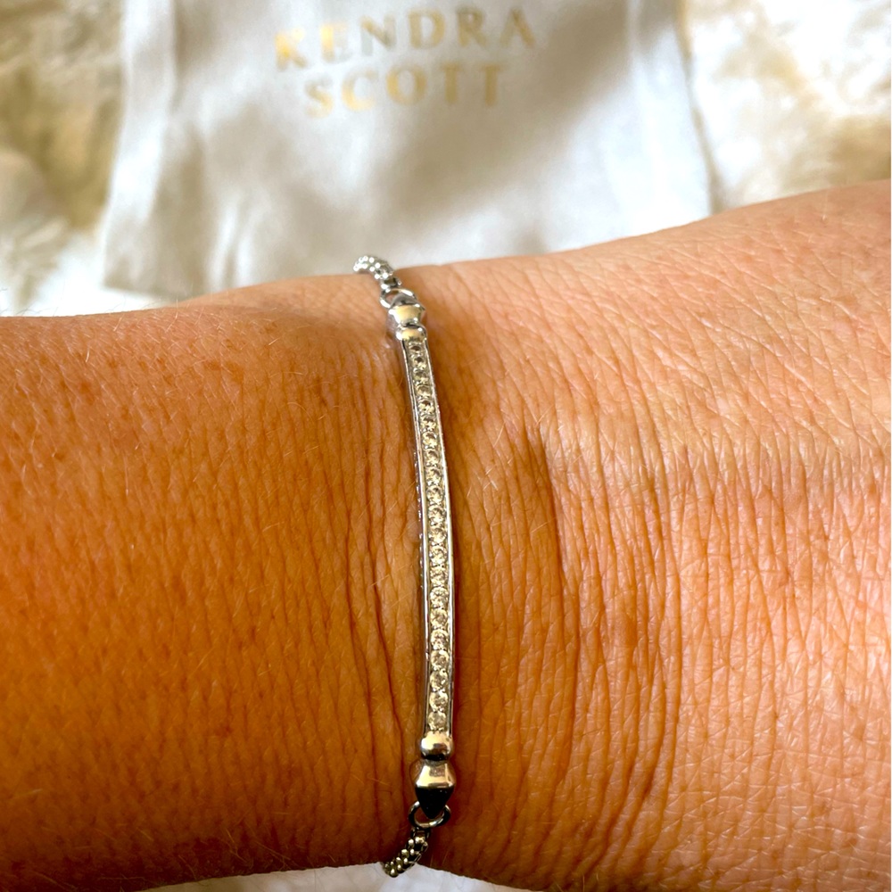 Kendra Scott Silver tone Ott bracelet